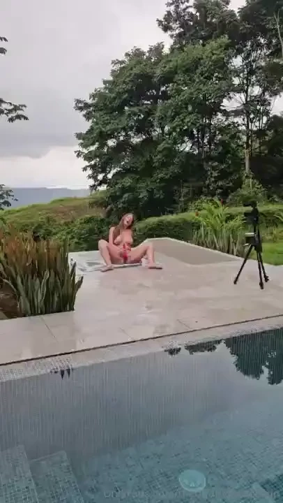 Behind the scene while shooting yesterday 