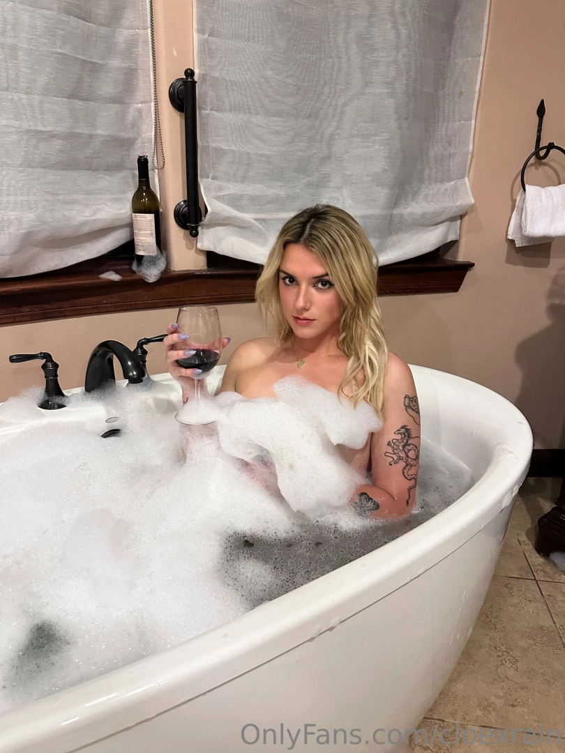 I m gonna blow some bubbles 