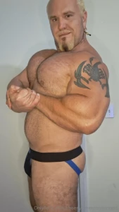 Jockstrap flexing