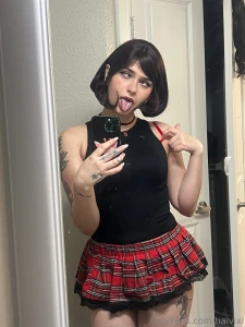 Eyes up tongue out 0