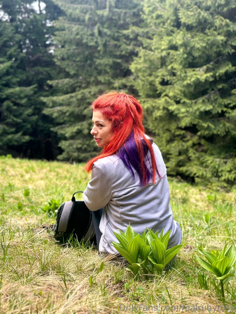 Quick nature trip with a naughty twist--feeling wild and free among 