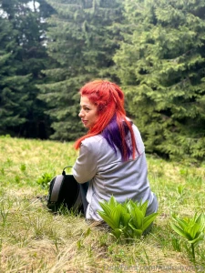 Quick nature trip with a naughty twist--feeling wild and free among