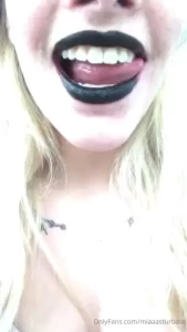 Tribute to my braces - teeth licking
