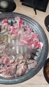 Pov we go on a kbbq date