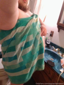 Some post shower shots part 1