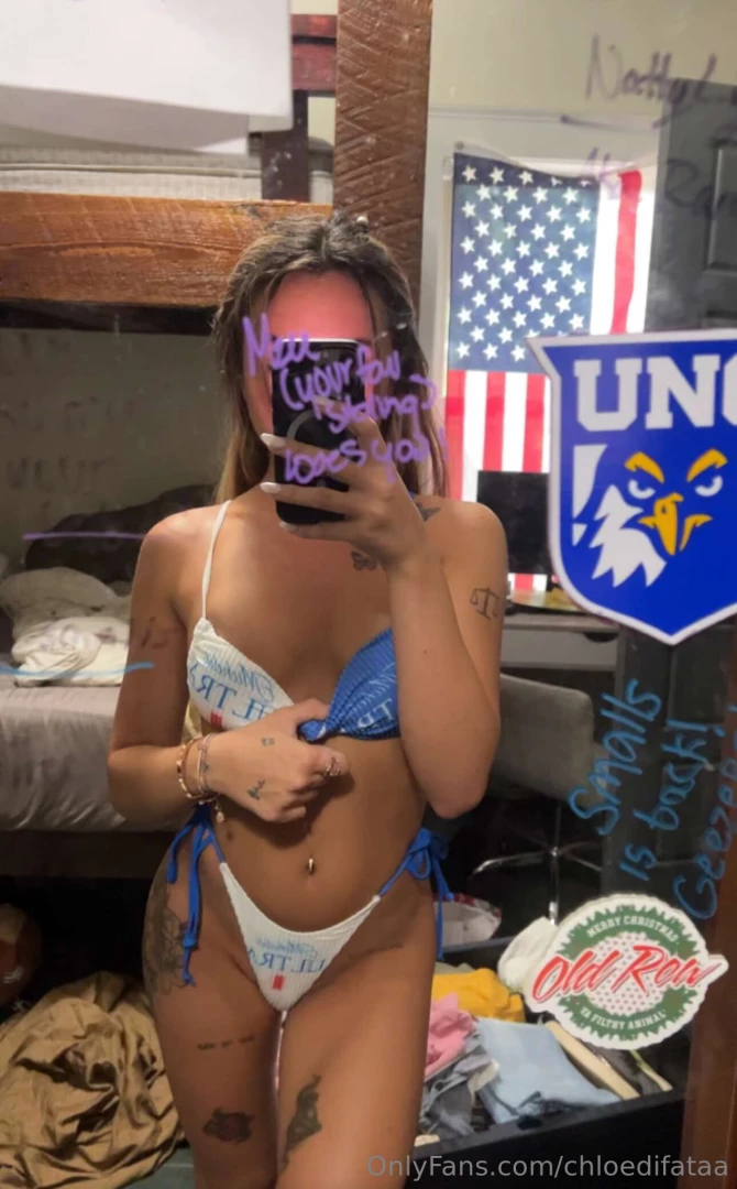 The background is giving frat house 