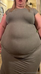I think people have stopped wondering if she s pregnant she s larger