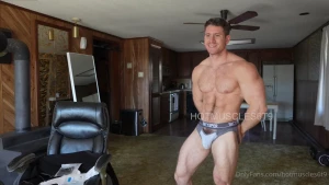 Trying on a sexy jock strap for you do you like the way these look on