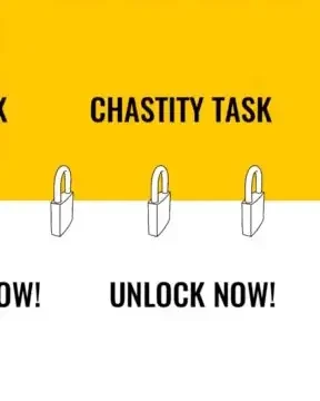 Here s a chastity task unlocked and complete this task 
