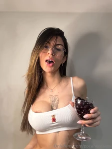 Pov we are having dessert before going to the couch to watch movies if