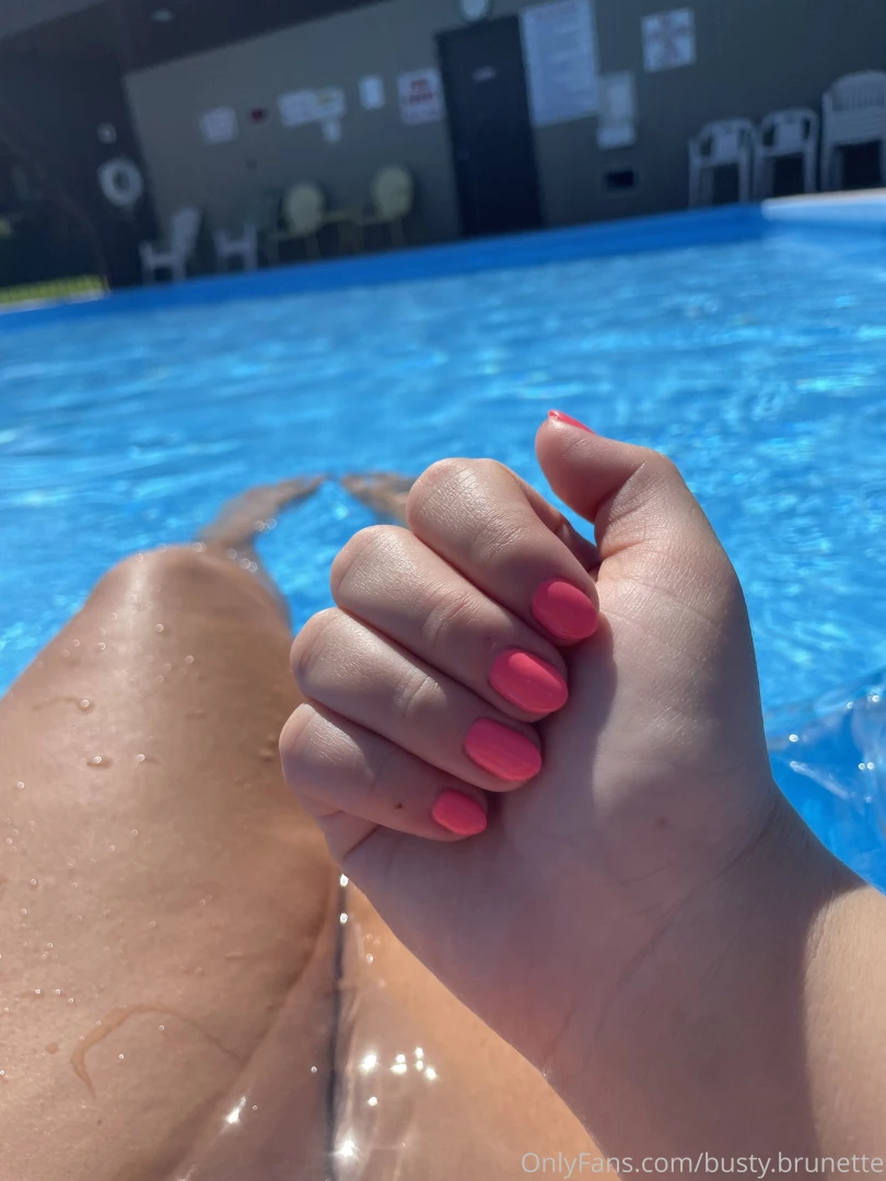 Soaking up the afternoon sun got my nails done today what do you think 