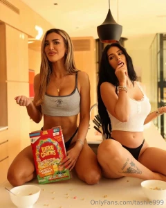 Tasting the rainbow with my bby harleehassell part 2