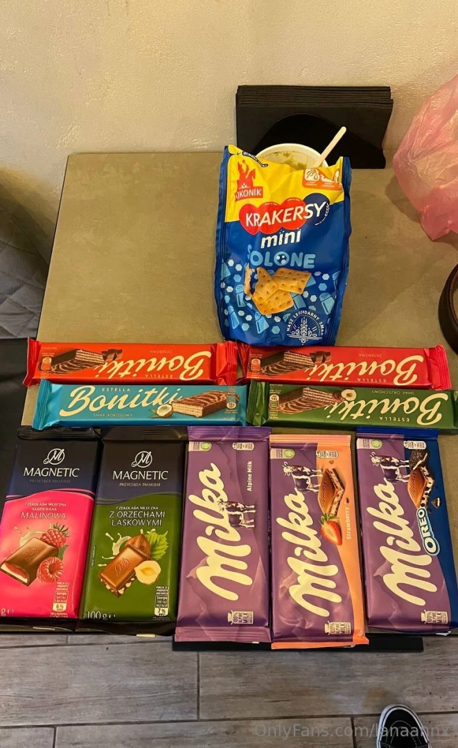 I recently went to the store and bought a lot of candy are there too 