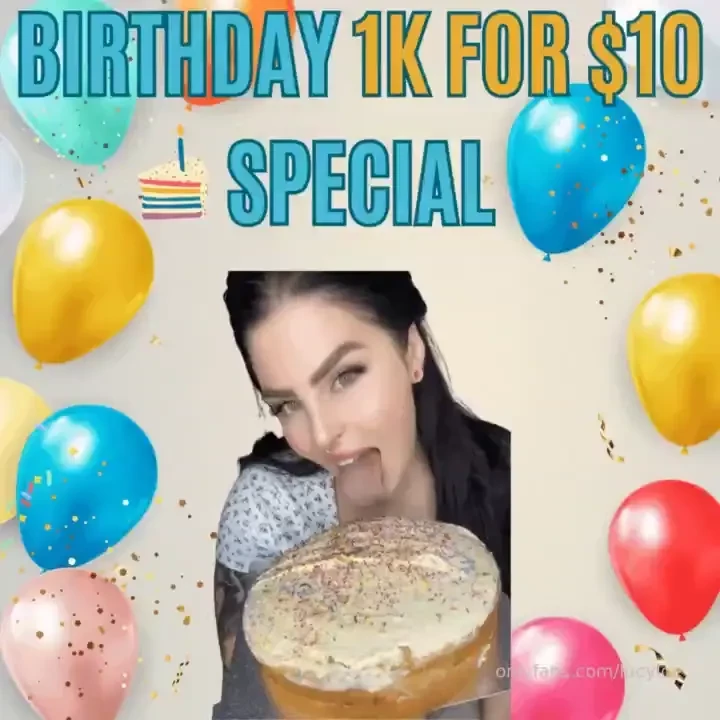 It s my birthday month so to celebrate i ve put together a new 1k for 