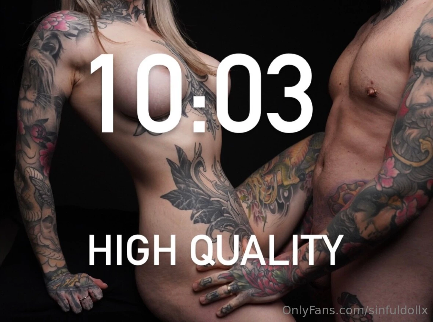 Blowjob missionary doggy style on my boobs 