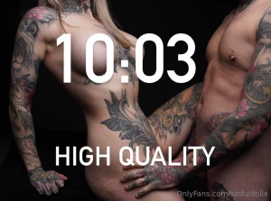 Blowjob missionary doggy style on my boobs