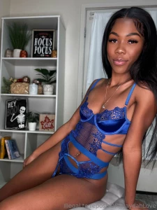 Like my blue lingerie part 1