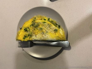 Making breakfast loving my new summer pjs which looks good enough to part 2