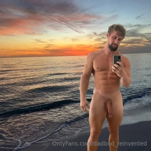 I just wanted to see what id look like naked on the beach catching
