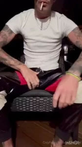 Raining on my pvc felt as good as my wet cock stroke