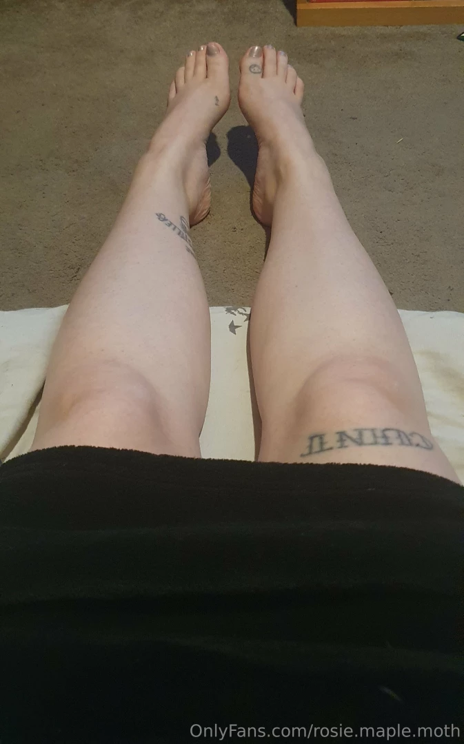 I hadn t shaved my legs in months lol 