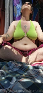 I hope everyone is enjoying the good weather the sun seems to make me