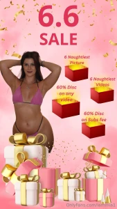 6 6 midyear sale is on just tip 6 and you ll get 6 naughty pictures 6