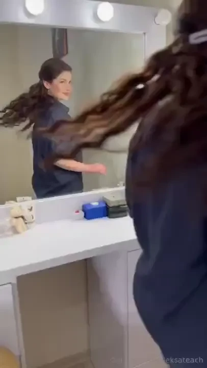 Getting ready for bed with your favorite teacher leksa which outfit 