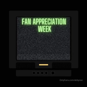We ve officially reached the xxx-rated portion of fan appreciation