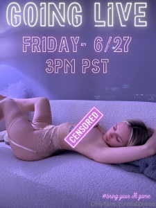 Psa cancel all of your plans on friday and make sure you re here with