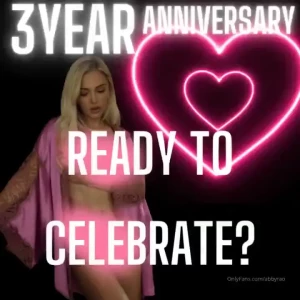 Onlyfans 3 year anniversary we are celebrating all weekend long are