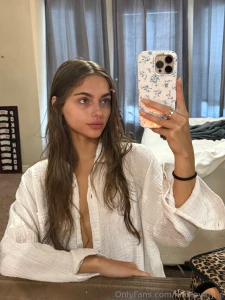 No makeup natural me but a little tired