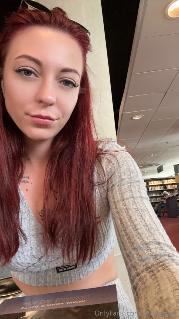 I spent all day at the library today and my mind always runs wild 