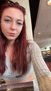 I spent all day at the library today and my mind always runs wild