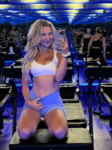 Pilates princess reporting for duty