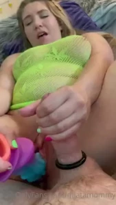 One happy little cum slut not only did i get to try out my new dragon