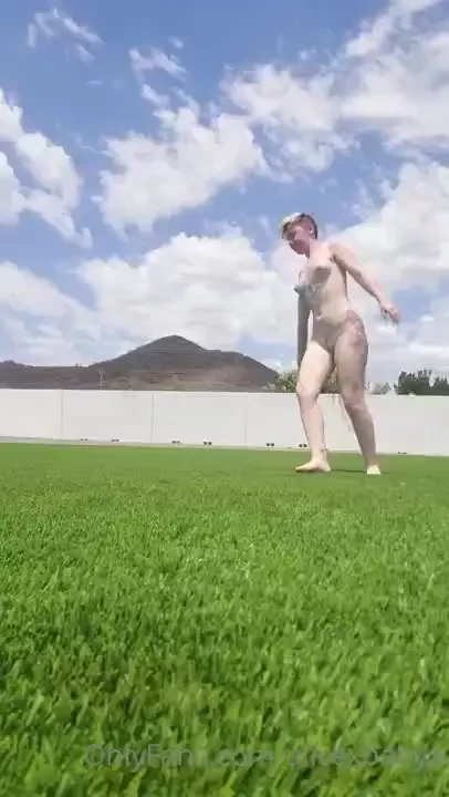 Naked cartwheels 