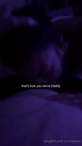 Getting my daddy balls drained on this boys couch using his throat as
