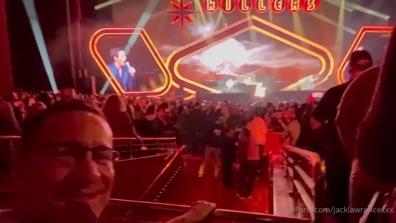 Absolutely amazing concert the killers are a local las vegas band who 