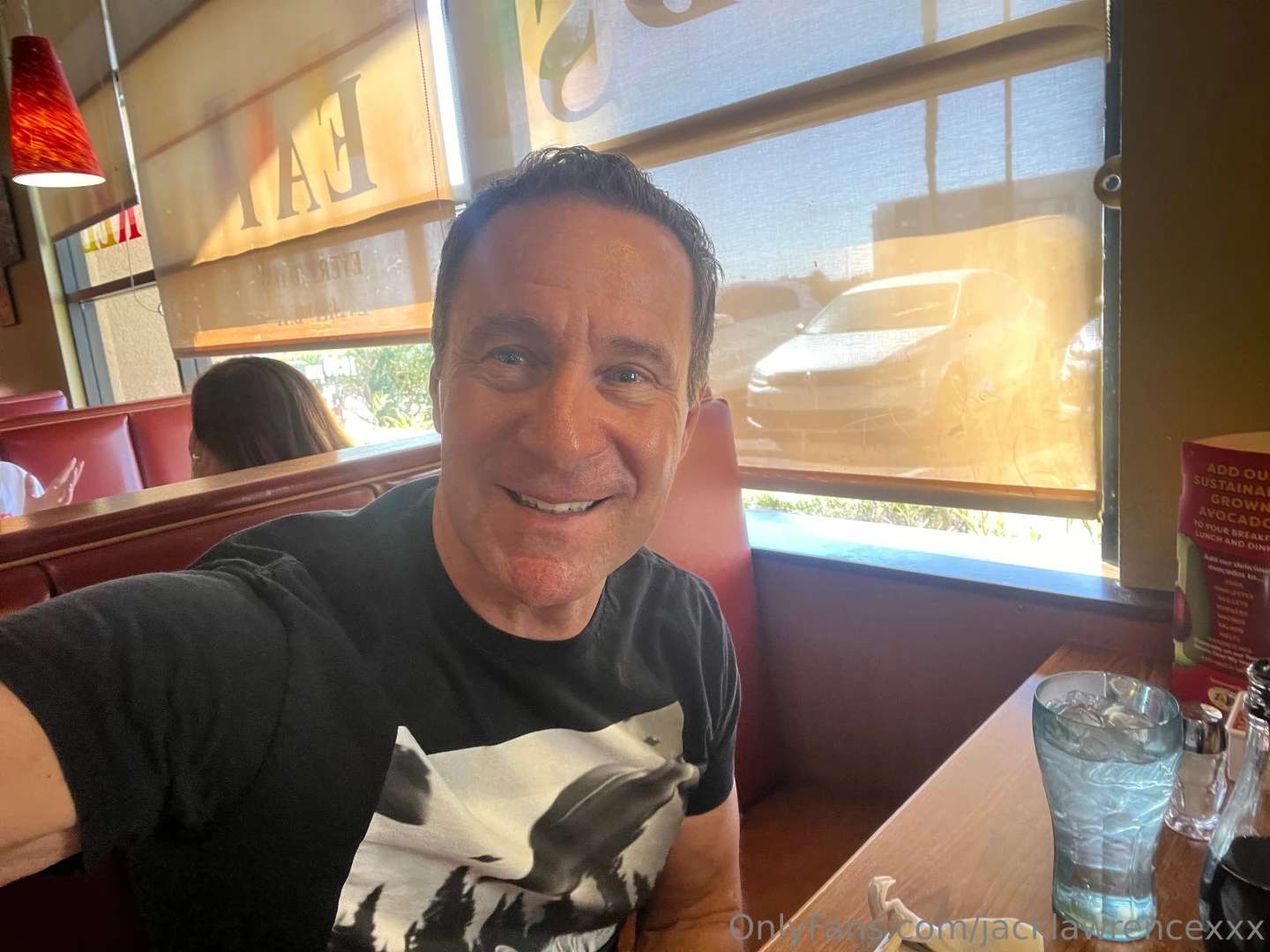 Out to breakfast at dennys 