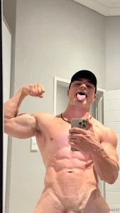 Morning stretch and yeah he s wide awake too