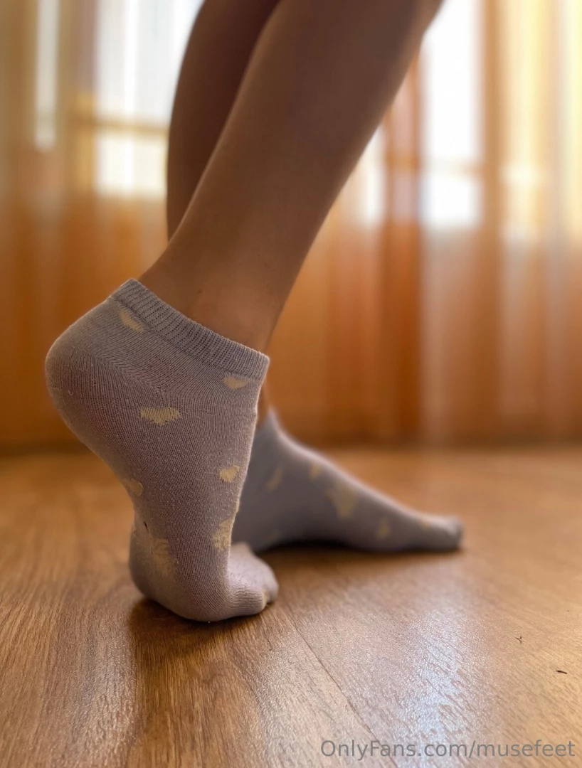 Do you want to see a video of me taking my socks of go on my dms part 1 