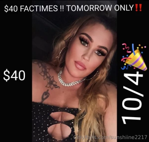 Message me to book yours