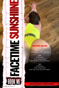 I do facetimes dm to book your facetime daddy