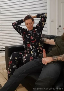 When the hair gets tied back you could say things are about to get