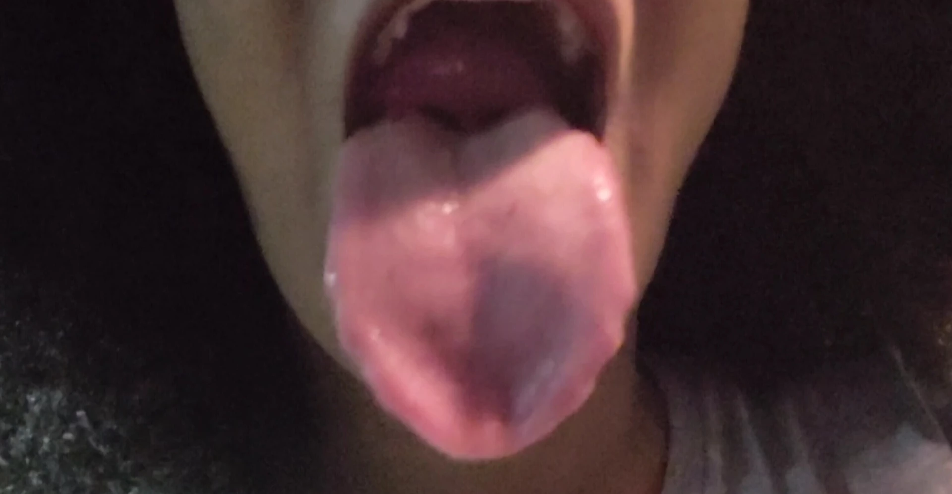 Last night in the car want to see what i did with this tongue 