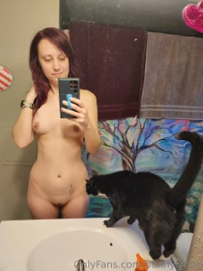 My cat wanted to say hi