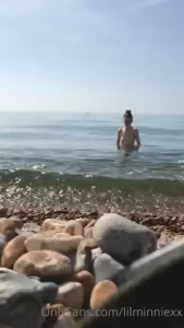 Went for a dip at the nudist beach this morning bet you wish you were