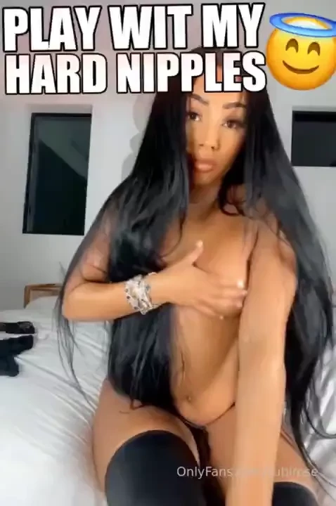 Twistin my hard nipples i m horny asf and naked asf just waiting for 