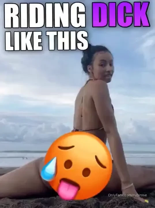 Doing the splits on it showing u how id bounce on top of it making it 